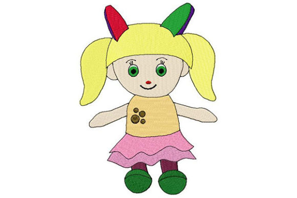 Baby Girl Doll Embroidery Review