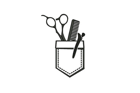 Hair Styling Kit Embroidery